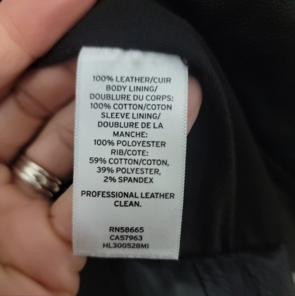 Trouve leather Moto Jacket - Picture 7 of 8